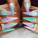 Makartt Nail Rhinestone Glue Gel Nail Art Kit Super Strong Adhesive Nail Gel for Nail Glitters Nail Gems,Nail Jewels Crystals Nail Beads, Glue for Nail Decoration Nail Diamonds 3d Nail Charms 8ML+30ML Makartt