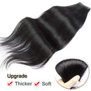 100g Tape in Hair Extensions Human Hair 40pcs Off Black 16 inch Long Remy Hair Straight Seamless Skin Weft Tape ins Double Sided Tapes on 16 inch