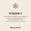 NATUREWELL Vitamin C Brightening Moisture Cream for Face and Body, Pack of 2 (10 Oz each) NATURE WELL Store