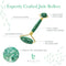 Jade Roller for Face - Skin Care Tools Used With Beauty Products, Jade Face Roller for Face, Small Eye Roller for Puffy Eyes, Face Massager for Women Face Care, Facial Roller Self Care Gifts for Women Beauty by Earth