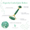 Jade Roller for Face - Skin Care Tools Used With Beauty Products, Jade Face Roller for Face, Small Eye Roller for Puffy Eyes, Face Massager for Women Face Care, Facial Roller Self Care Gifts for Women Beauty by Earth