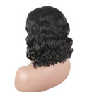 ISEE Human Hair Lace Front Wigs Short Bob Wigs Body Wave Human Hair Wigs For Black Women Lace Front Bob Wigs Pre Plucked Hairline 12 Inch… ISEE Store