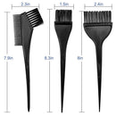 Hair Dye Color Brush and Bowl Set, 4Pcs Color Bowl Brushes Tool Mixing Bowl Kit Tint Comb for Hair Tint Dying Coloring Applicator Moonmini