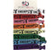 Infinity Collection Cheer Hair Ties- Girls Cheer Hair Accessories- Cheerleading Elastics for Cheerleaders & Cheer Teams Infinity Collection