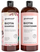 GoodMood Biotin Shampoo and Conditioner For Hair Growth, Hair Loss Treatment For Men and Women with DHT Blockers GOODMOOD
