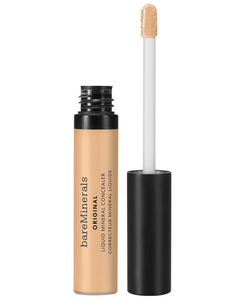 bareMinerals Original Liquid Mineral Concealer, Brightening Dark Circle Eye Concealer, Reduces Look of Fine Lines, Buildable Coverage, Vegan Infinity Warehouse