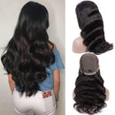 Wingirl Lace Front Human Hair Wigs for Women Pre Plucked Hairline 220% Denisty Brazilian Body Wave Lace Front Wigs with Baby Hair Natural Color(22inch wigs, 220% Denisty) Wingirl Store