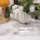 Plastic Travel Bottles,100ml/3.4oz Empty Small Squeeze Bottle Containers for Toiletries With Flip Cap(6 Pack) YICTEK