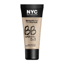 N.Y.C. New York BB Creme Foundation, Medium, 1 Fluid Ounce NYC