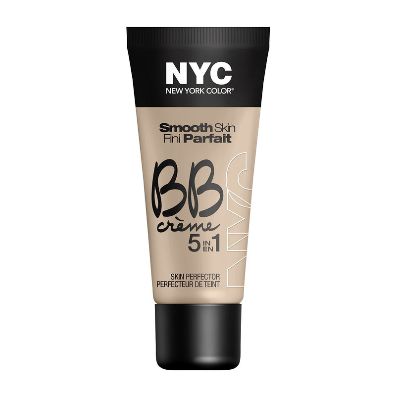 N.Y.C. New York BB Creme Foundation, Medium, 1 Fluid Ounce NYC