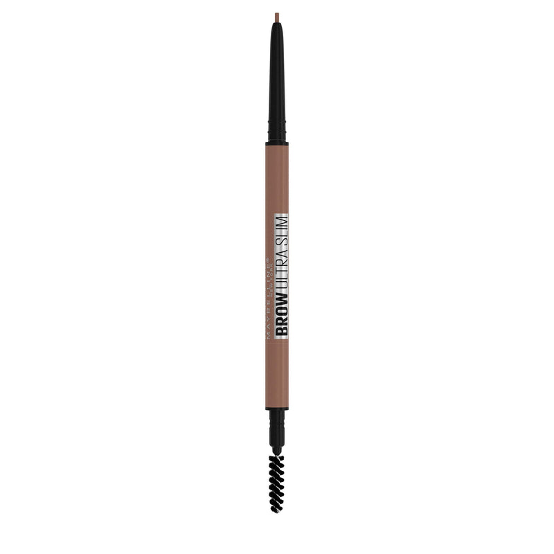 Maybelline Brow Ultra Slim Defining Eyebrow Makeup Mechanical Pencil With 1.55 MM Tip And Blending Spoolie For Precisely Defined Eyebrows, Warm Brown, 0.003 oz. Maybelline New York