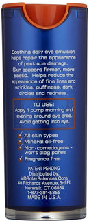 MDSolarSciences Daily Eye Repair Emulsion Collagen Peptides + Antioxidants Help Repair Soothe and Restore Skin's Firmness Elasticity, 0.5 Fl Oz MDSolarSciences