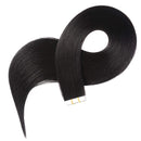 14inch Jet Black Tape In Hair Extensions Human Hair Tape In Extensions Jet Black Remy Hair Tape In Extensions 40g 1