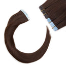 Medium Brown Tape in Human Hair Extension 18 inch