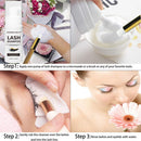 Eyelash Extension Shampoo 50 ml + Brush - Eyelid Foaming Cleanser - Sensitive Paraben & Sulfate Free - Eyelash Wash and Lash Bath for Extensions - Salon Use and Home Care Mererke_Pretty