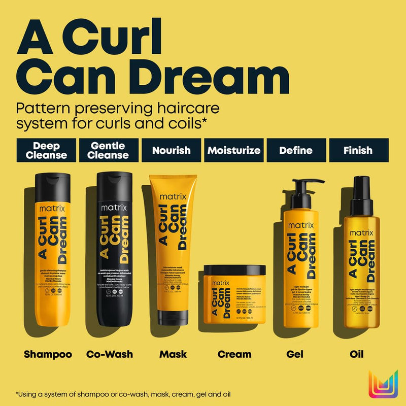 Matrix A Curl Can Dream Deep Cleansing Shampoo For Curly & Coily Hair, Clarifying Shampoo, Preserves Curl Pattern, Removes Build Up, Silicone-Free Infinity Warehouse