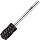 USA Pana 3/32" Safety Nail Carbide - Smooth Round Top Large Barrel Head for Electric Dremel Drill Machine - Grit Size: (5XC to Extra Fine) (Extra Coarse, Large Barrel - DLC Black) PANA Store