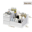 Makeup Organizer With Drawers, Bathroom Countertop Organizer for Cosmetics, Vanity Storage for Lipstick, Brushes, Lotions, Eyeshadow, Nail Polish and Jewelry Simbuy