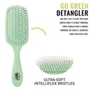 Wet Brush Hair Brush Go Green Treatment & Shine, Eco-Friendly, biogradable, Shine-boosting bursh With Soft Bristles, Minimizes Pain, Removes knots (Tea Tree Oil) Wet Brush Store