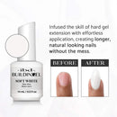 IBD Building Gel, Hard Gel Nail Extension, Soft White, 0.5 oz IBD Store
