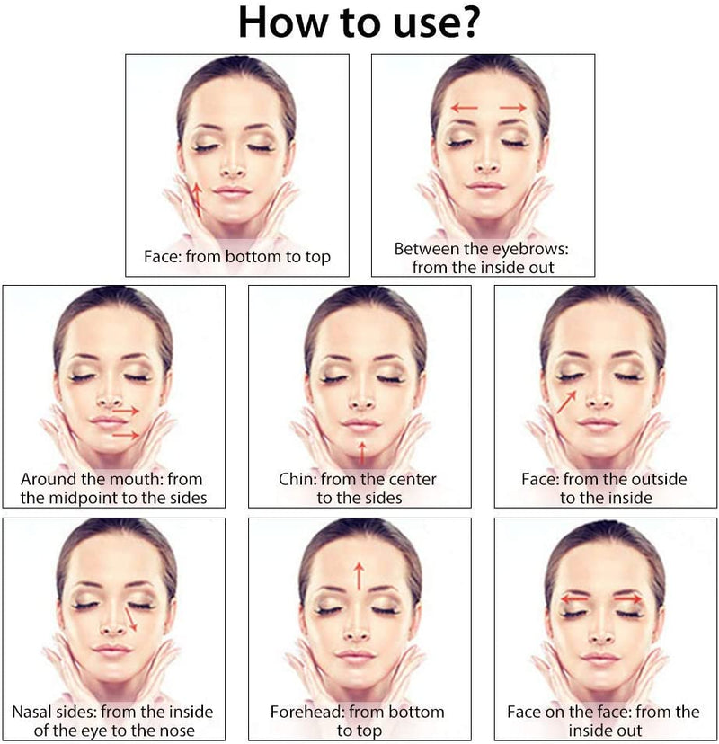 BAIMEI Jade Roller, Facial roller for Gentle Massage, Skin Care Tool for Face and Eyes, Minimize Wrinkles and Relax Muscles martinandmark.com