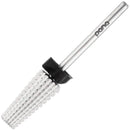 PANA Nail Carbide 5 in 1 Bit - Two Way Rotate use for Both Left and Right Handed - Fast remove Acrylic or Hard Gel - 3/32" Shank - Manicure, Nail Art, Drill Machine (Extra Coarse - XC, Silver) PANA