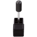 USA Pana 3/32" Safety Nail Carbide - Smooth Round Top Large Barrel Head for Electric Dremel Drill Machine - Grit Size: (5XC to Extra Fine) (Fine, Large Barrel - DLC Black) PANA