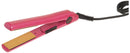 CHI Tourmaline Ceramic Hair Straightening Flat Iron | 1" Plates | Pure Pink | Professional Salon Model Hair Straightener CHI