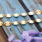 Yean Gold Head Chain Bohemian Hair Jewelry Headpiece Forehead Band Festival Hair Headband Accessories for Women and Girls (Gold) Yean