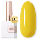 Double Rhythm 0.5 Oz Gel Nail Polish Neutral Natural Same Color Same Bottle Translucent Light Milky Pastel 15ML Manicure French Design Art DIY at Home (Pearl Green-B1146) Infinity Warehouse
