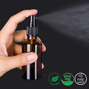 2oz Amber Glass Spray Bottles for Essential Oils, Small Empty Spray Bottle, Fine Mist Spray, Set of 3 hmaimas