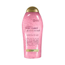 OGX Pink sea salt & rosewater gentle soothing body scrub, 19.5 Ounce, 1.0 Count OGX