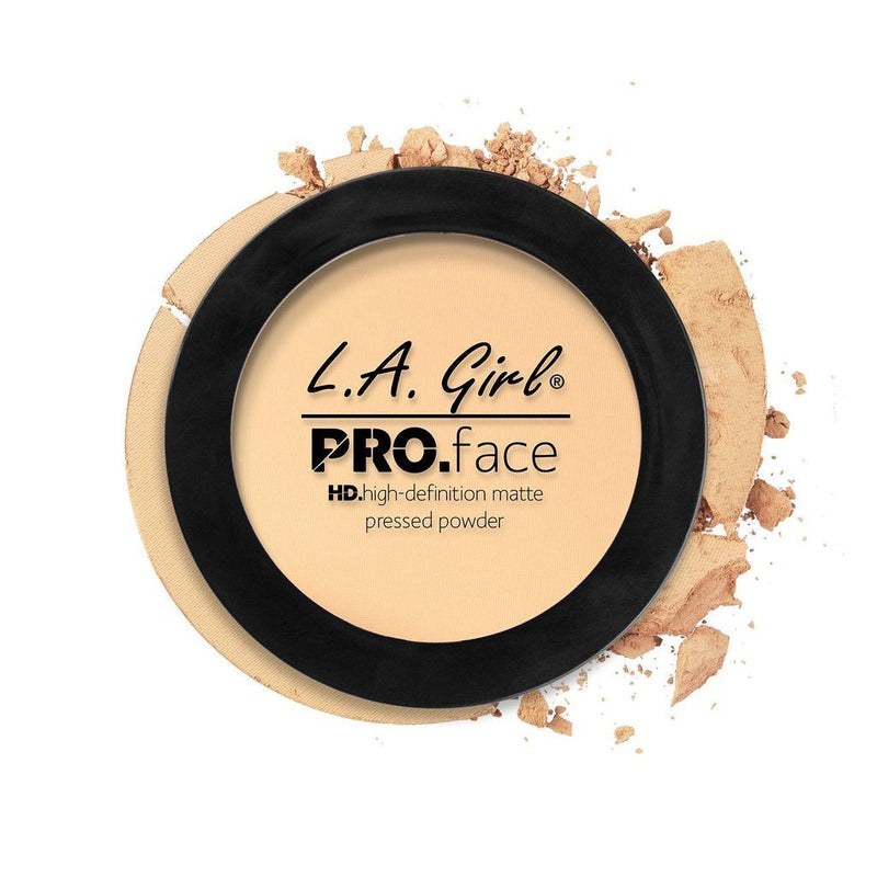 L.A. Girl Pro Face Powder Nude Beige, LAX-GPP605, 0.25 Ounce L.A. Girl