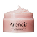 Arencia Fresh Cloud Sea Salt Body & Scalp Scrub (Black) - Gentle Exfoliation for Softer, Refreshed Skin and Scalp, Korean Skin Care Infinity Warehouse