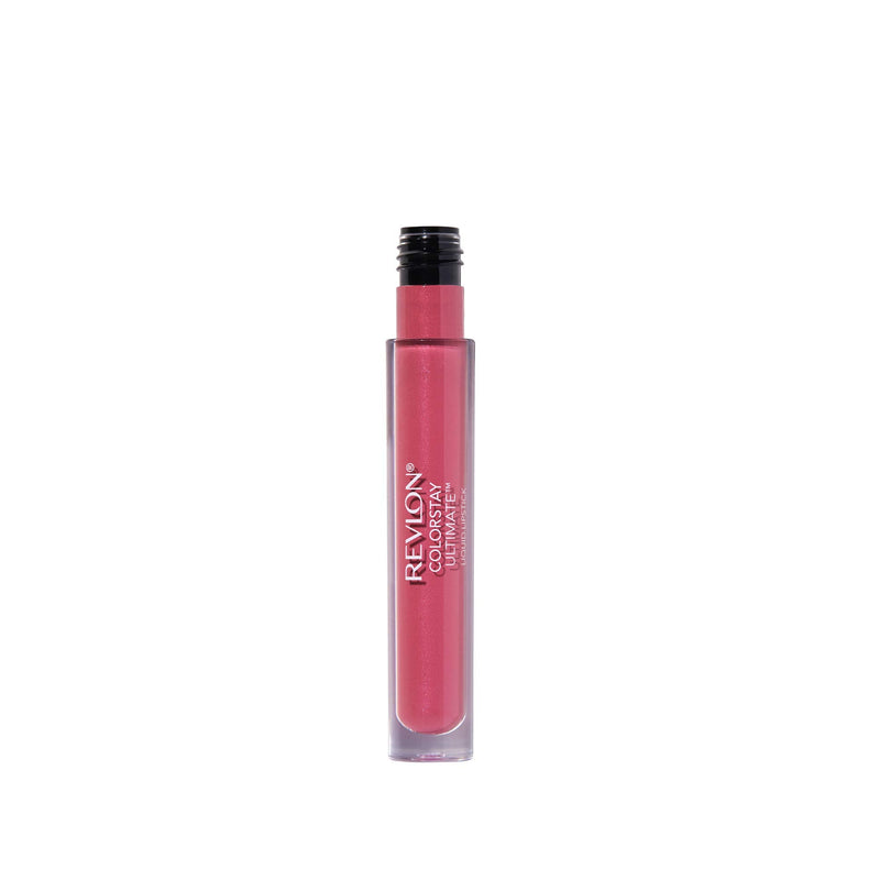 REVLON ColorStay Ultimate Liquid Lipstick, Satin-Finish Longwear Full Coverage Lip Color, Premium Pink (010), 0.07 oz REVLON