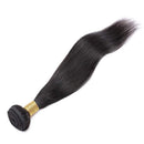 Hairro Brazilian Virgin Human Hair 1 Bundle 16 Inch Long Straight Sew in Human Hair Weft Extensions Single Bundles for Women Silky 100g/bundle
