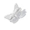 OBTANIM Butterfly Hair Clips, 12 Pcs Cute Metal Butterfly Hair Claw Pins Barrettes Accessories for Girls and Women (Silver) OBTANIM