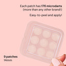 Peach Slices Dark Spot Micro Darts | For Dark Spots, Post-Blemish Redness, & Hyperpigmentation | Self-Dissolving | Niacinamide, Vitamin C, Hyaluronic Acid, and Cica | Vegan/Cruelty Free | 9 Patches Peach Slices