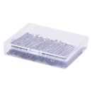Silver Bobby Pins,MORGLES 120Pcs Bobby Pins for Gray Hair Bob Pins Bulk Secure Hold Hair Pins with Box, (Silver,2 Inches) MORGLES