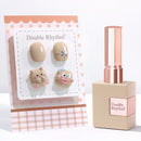 Double Rhythm 0.5 Oz Gel Nail Polish Neutral Natural Same Color Same Bottle Translucent Light Milky Pastel 15ML Manicure French Design Art DIY at Home (Pearl Green-B1146) Infinity Warehouse