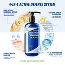 Natural Antifungal Body Wash: Tea Tree Fights Fungus Eliminates Odor Relieves Itching Formula for Sensitive Skin and Active Lifestyles 16.3 FL OZ Infinity Warehouse