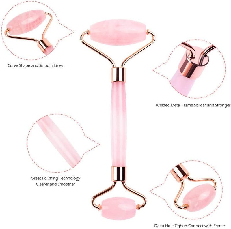 BAIMEI Jade Roller, Facial roller for Gentle Massage, Skin Care Tool for Face and Eyes, Minimize Wrinkles and Relax Muscles martinandmark.com