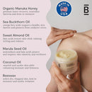 Blossom Essentials Honey Salve - Organic Manuka Honey Hydration Repair - Eczema Relief for Dry, Itchy, Sensitive Skin - Soothing Moisturizer & Balm for Kids, Adults - USA - 4oz Infinity Warehouse