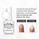 IBD Building Gel, Hard Gel Nail Extension, Bright White, 0.5 oz IBD