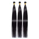Maxine Brazilian Long Silky Straight Virgin Human Hair 3 Bundles 34 36 38 Inch 100% Unprocessed Hair Weave Bundles Extensions Deals 10a Natural Color Maxine Store