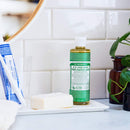 Dr. Bronner’s - Pure-Castile Liquid Soap (Almond, 8 ounce) - Made with Organic Oils, 18-in-1 Uses: Face, Body, Hair, Laundry, Pets and Dishes, Concentrated, Vegan, Non-GMO Dr. Bronner's