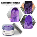 VOLLUCK 6 Colors Temporary Hair Coloring Wax - Purple Green Grey Gold Pink Blue Hair Dye - Natural Matte Hairstyle Fashion DIY Hair for Party, Cosplay, Meeting, Bar VOLLUCK