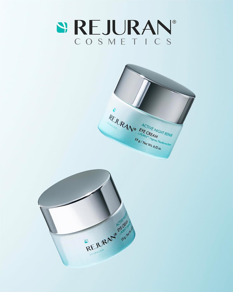 REJURAN® Advanced Active Night Repair Eye Cream, c-PDRN® - Anti-Aging, Firming, Moisturizing Eye Cream, Clinically Developed (0.52 oz) Infinity Warehouse