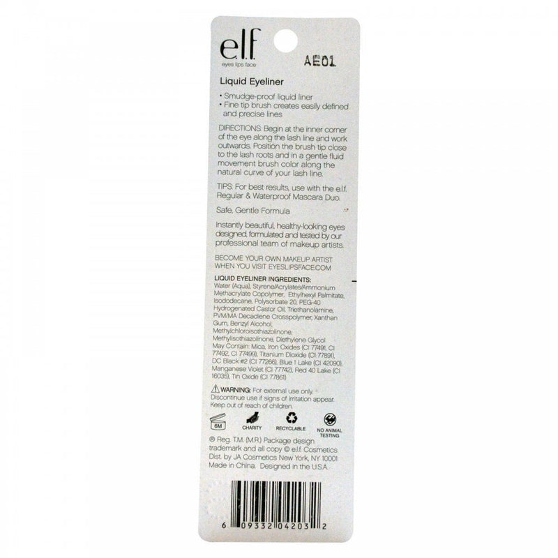 e.l.f. Cosmetics Liquid Eyeliner - Black e.l.f.