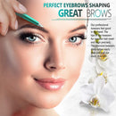 Tweezers for Women - Slant Tweezers - NEW COLOR - Premium Tweezers Precision - Professional Eyebrow Tweezers - Durable Tweezer for Facial Hair Removal and Brow Shaping - Perfect gift (green) WERONY